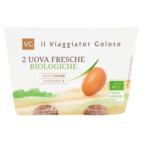 2 Uova Fresche BIO Il Viaggiator Goloso